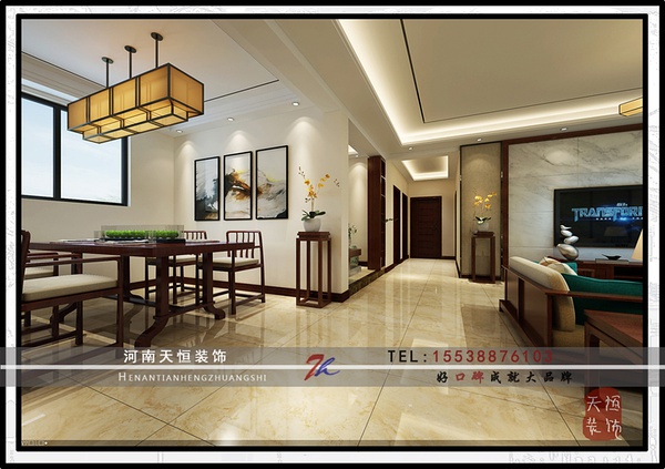 洛阳装修公司洛阳小区样板间之十八建业桂园