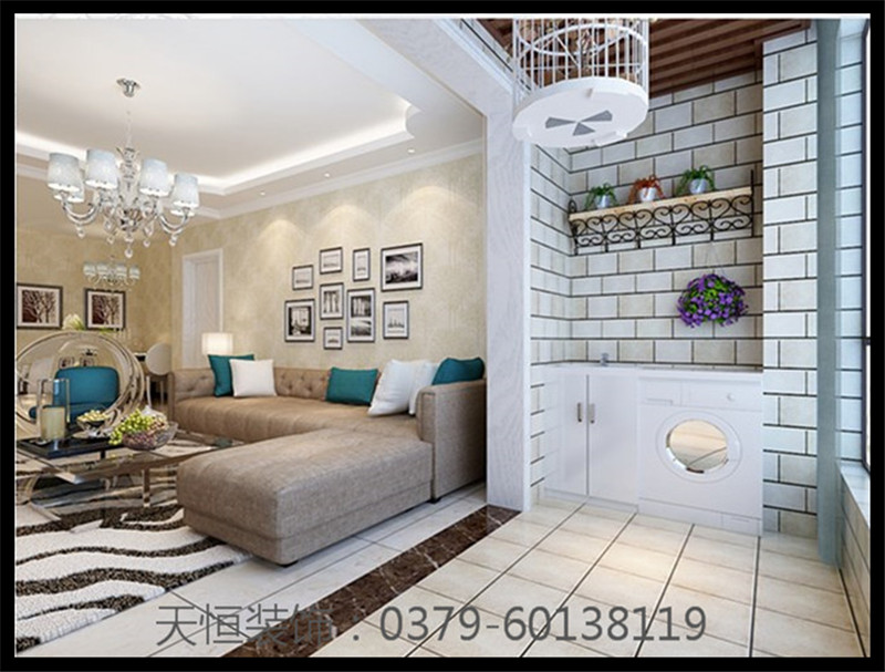 洛阳装饰公司洛阳小区样板间之二十七凌宇犀地